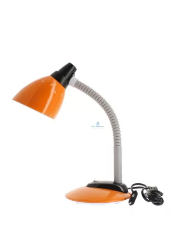 Lampe de table orange km80/argent lampe de table e14